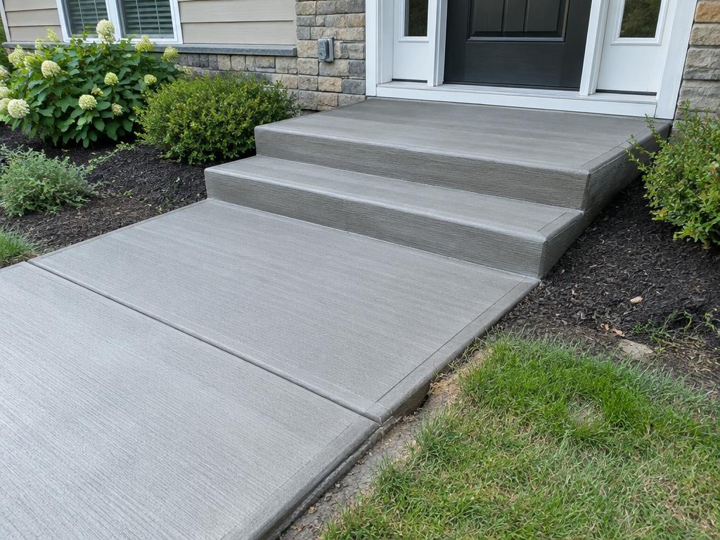 Sidewalks, Steps & Curbing